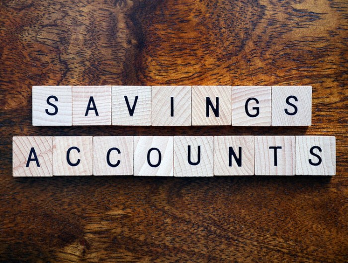 Savings accounts